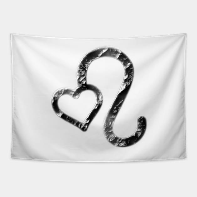 Heart Leo Tapestry by CoreyUnlimited