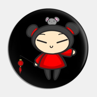 Year of the Rat Pucca Pin