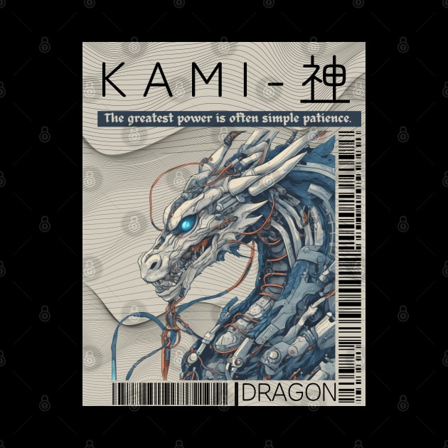 DRAGON KAMI Japanese Cyberpunk by Tanguarts