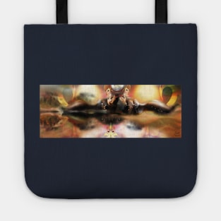 Digital Interface [Digital Figure Illustration] Tote