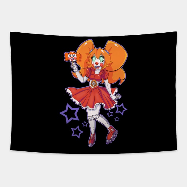 Circus Baby with Icecream Tapestry by Bat13SJx