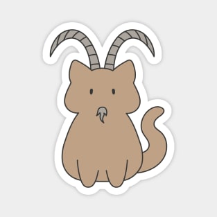 Capricorn Cat Zodiac Sign Magnet