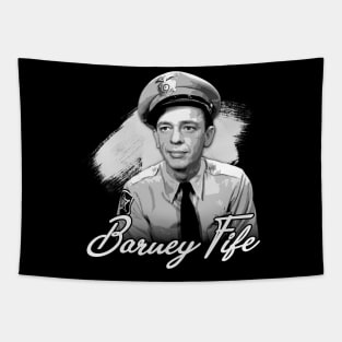 Mayberry's Comic Relief Barney Fife Iconic Character Tee Tapestry