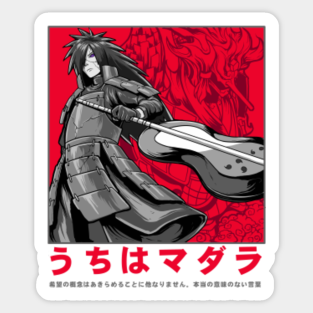 Madara Uchiha Stickers Teepublic Uk