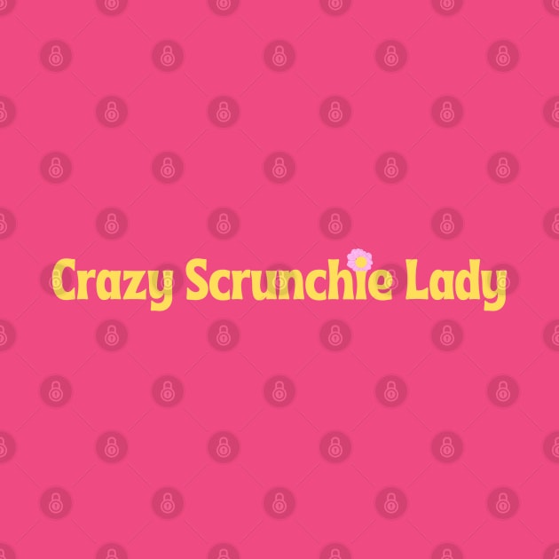 Crazy Scrunchie Lady by artista