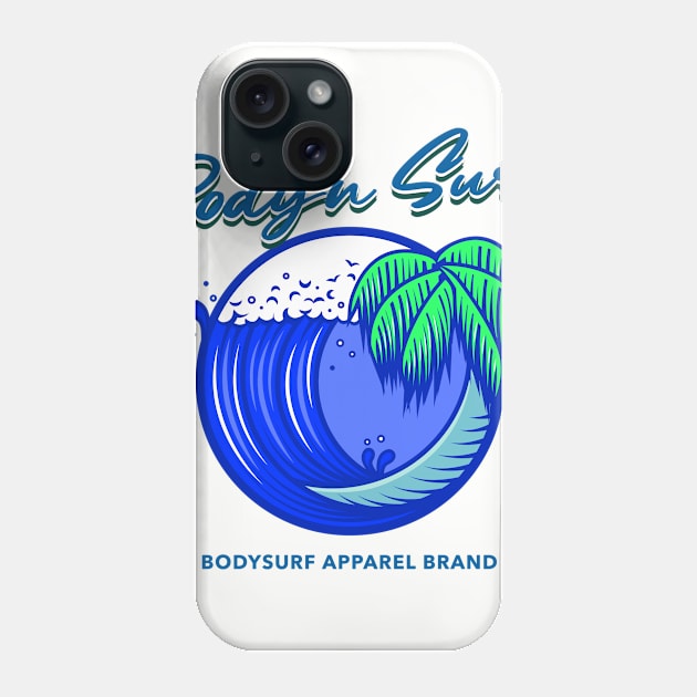 bodysurf waves and fun Phone Case by bodyinsurf