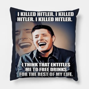 Nobody Loves Hitler Pillow