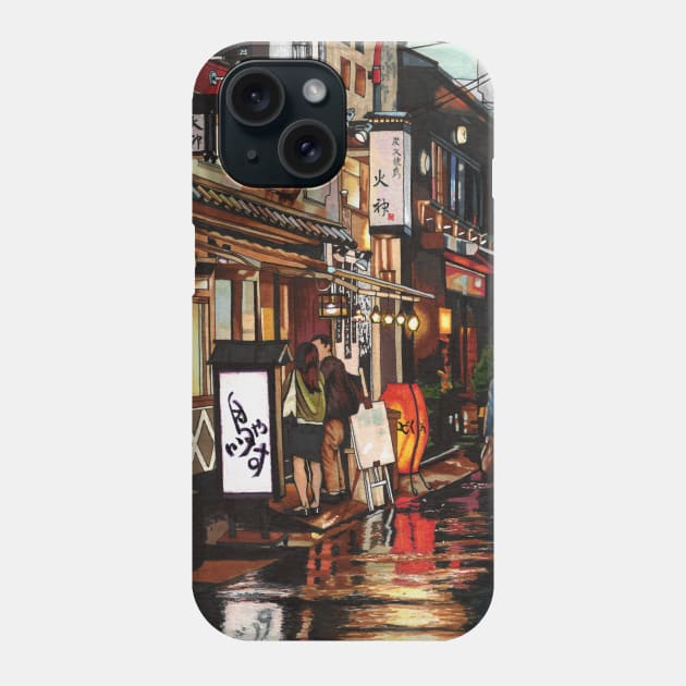 After the Rain Phone Case by JapaneseStreetscape5