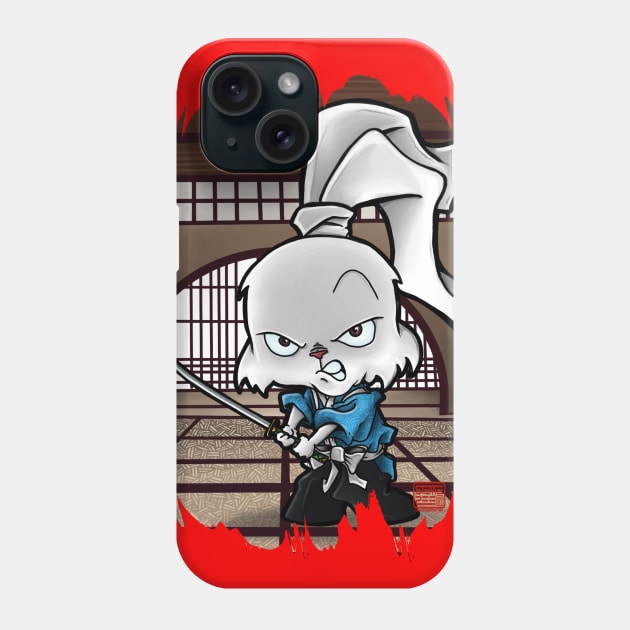 Usagi Yojimbo Paint Swash Phone Case by steviezee