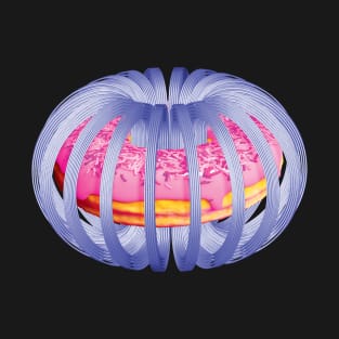 Tokamak donut fusion energizer. T-Shirt