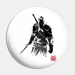 The Witcher Sumi-e Pin