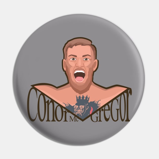 Ireland, Dublin, Conor McGregor,  fighter Pin by KSENIYAPAVLENKO