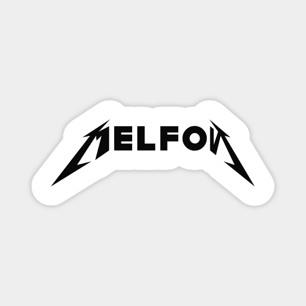 Melfon Magnet by Quitters Never Give Up