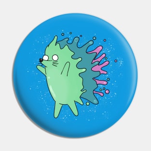 hedgehog splash Pin