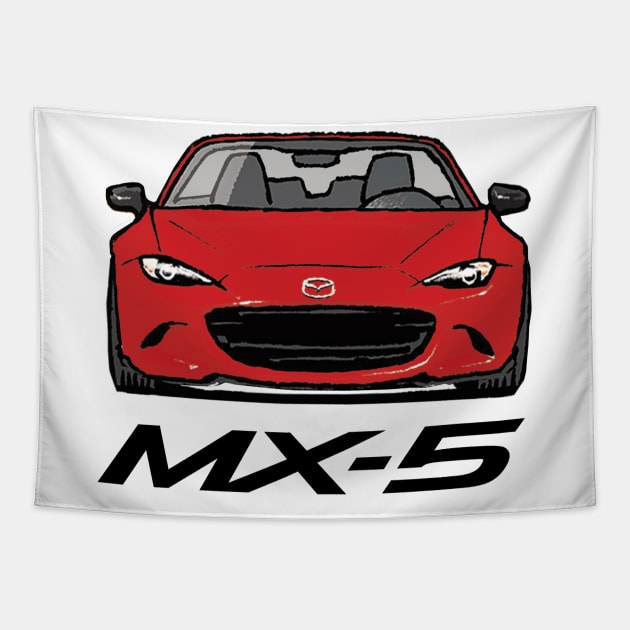 MX-5 ND Red Tapestry by Woreth