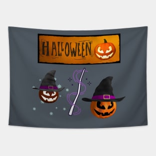 Halloween Pumpkin Witches STICKER PACK Tapestry