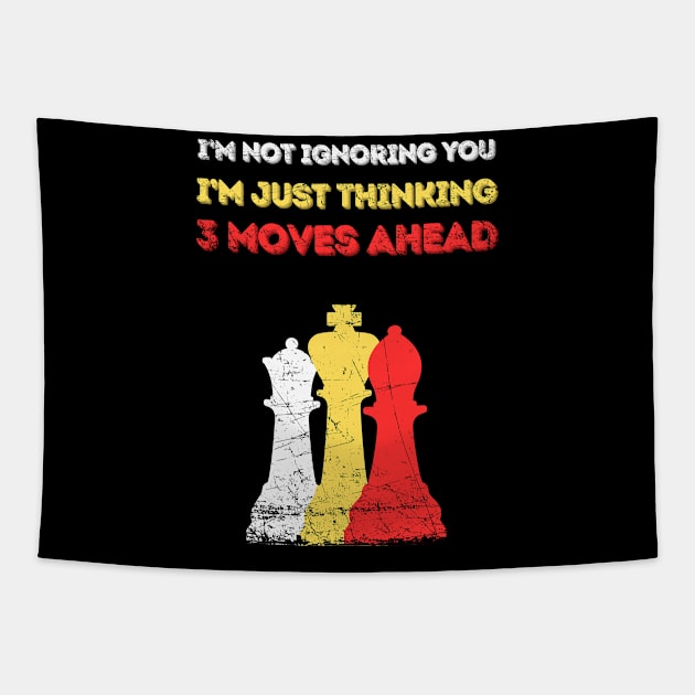 3 moves ahead Tapestry by octoplatypusclothing@gmail.com