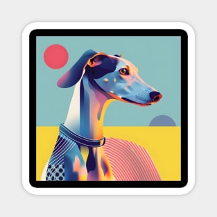 Whippet in 70's Magnet