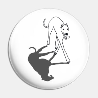 Greyhound Pin