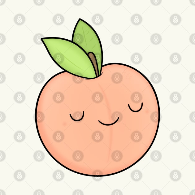 Happy Peach by kimvervuurt