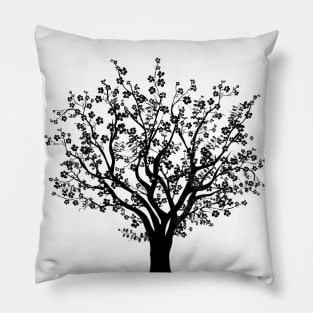 Tree Silhouette Pillow