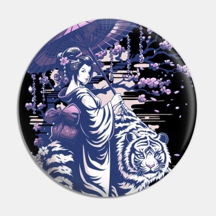 Geisha tiger shogun’s Geisha 87006 Pin