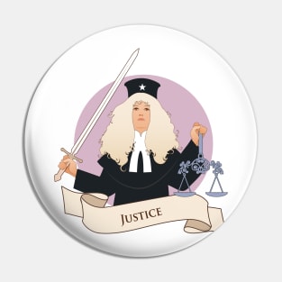 Tarot Arcana: Justice Pin