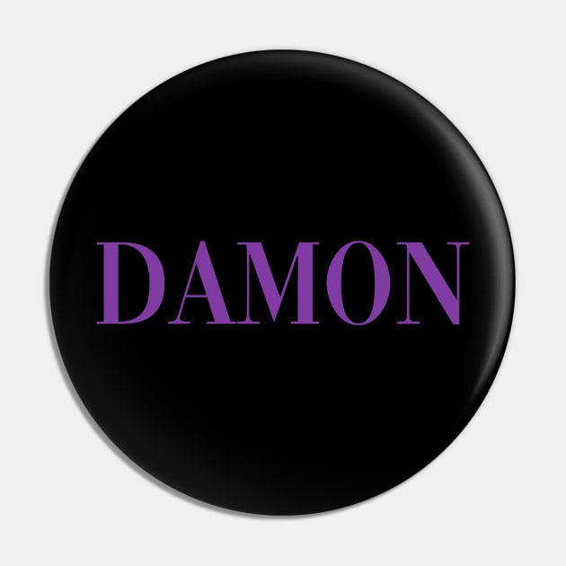 Damon - Pose - Purple Pin by deanbeckton