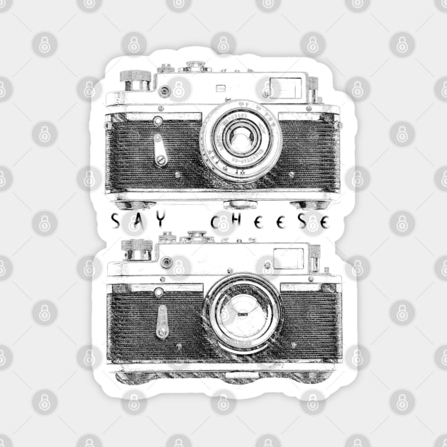 SAY CHEESE Magnet by MAYRAREINART