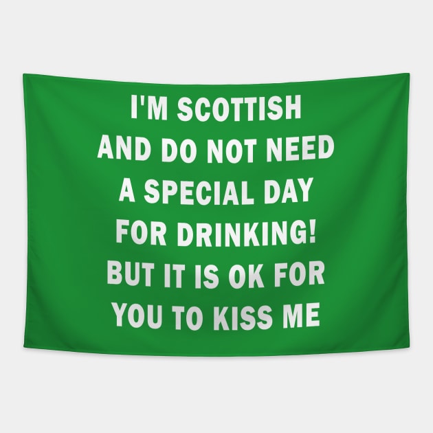 Scottish - St Patricks day Tapestry by valentinahramov