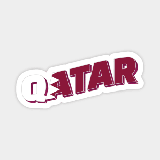 Qatar Vintage style retro souvenir Magnet