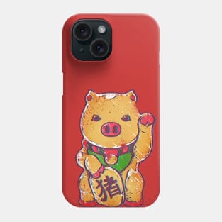 Piggy Maneki Neko Phone Case