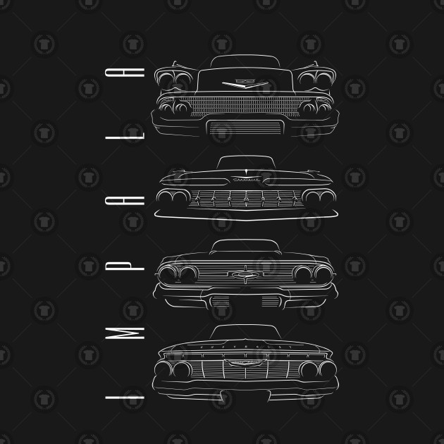 1961 Impala Color Chart