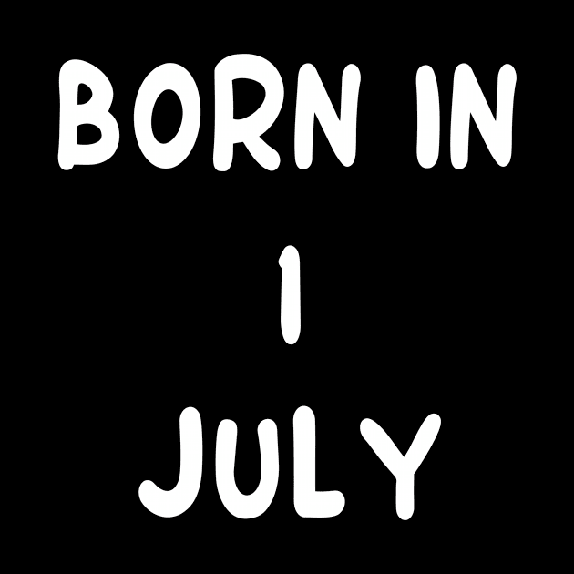 Born In 1 July by Fandie