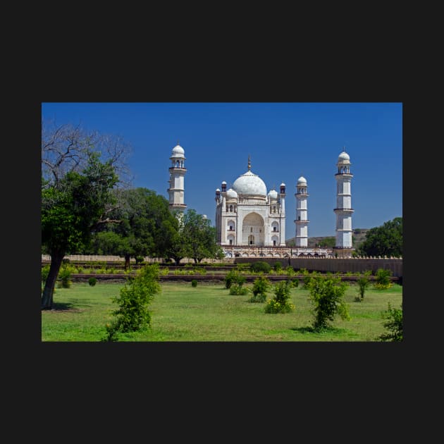 Bibi Ka Maqbara from gardens. by bulljup