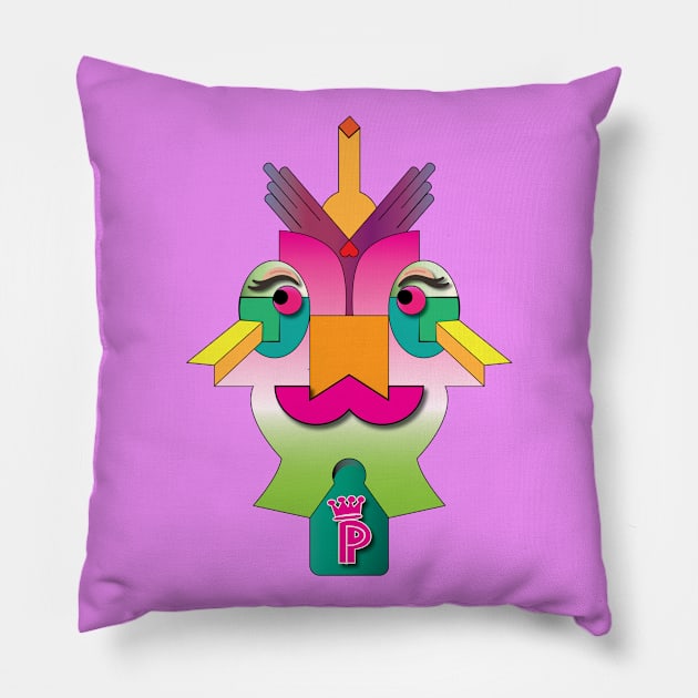 Kiss Thy Princess Pillow by Persius Vagg