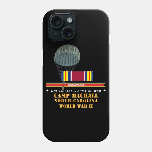 Camp Mackall, NC  w SVC WWII w Streamer w Jumper  X 300 Phone Case by twix123844