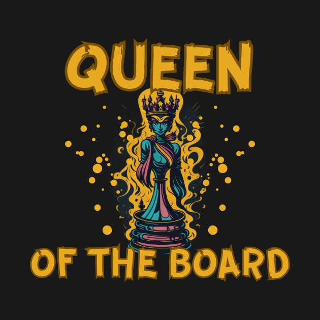 Chess - Queen of the board by William Faria