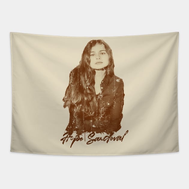 Retro Vintage Aesthetic - Hope Sandoval Tapestry by sgregory project