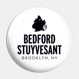 Bedford Stuyvesant (black) Pin