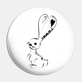 Cute Bunny Rabbit Pin