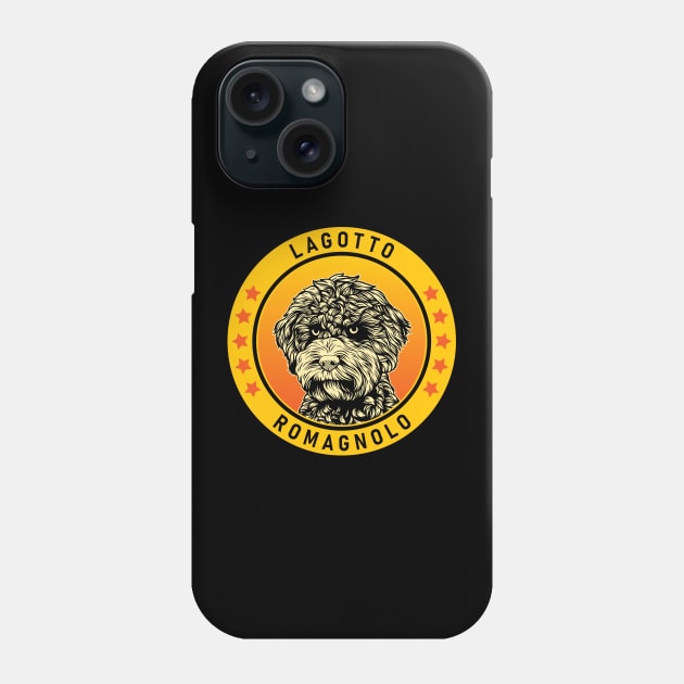 Lagotto Romagnolo Dog Portrait Phone Case by millersye