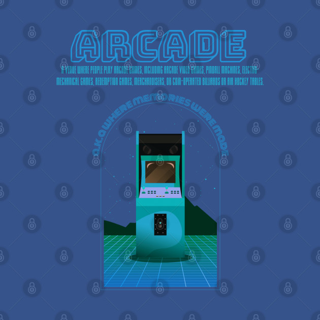 Discover Arcade - Retro Vintage Gamer Aesthetic - Retro Gamer - T-Shirt