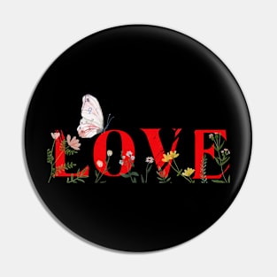 Valentine Day Love Pin