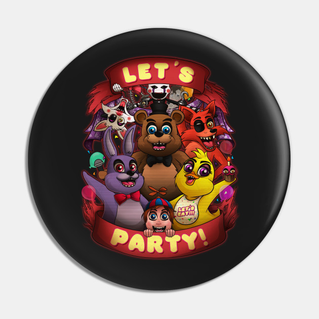 Five Nights at Freddys FNAF Inspired theme Edible REAL Icing Image Cake  Toppers