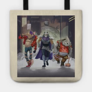 Shredder, Rocksteady and Bebop Tote