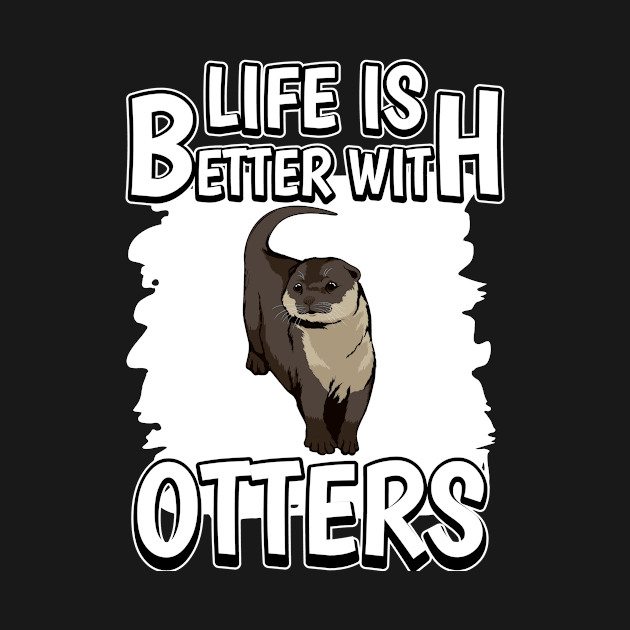 Sea Otter Life Is Better With Otters by TheTeeBee