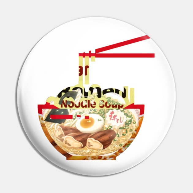 Anime Ramen Pin by AOYO88