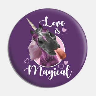 Love is Magical Pin