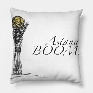 Astana is booming Pillow